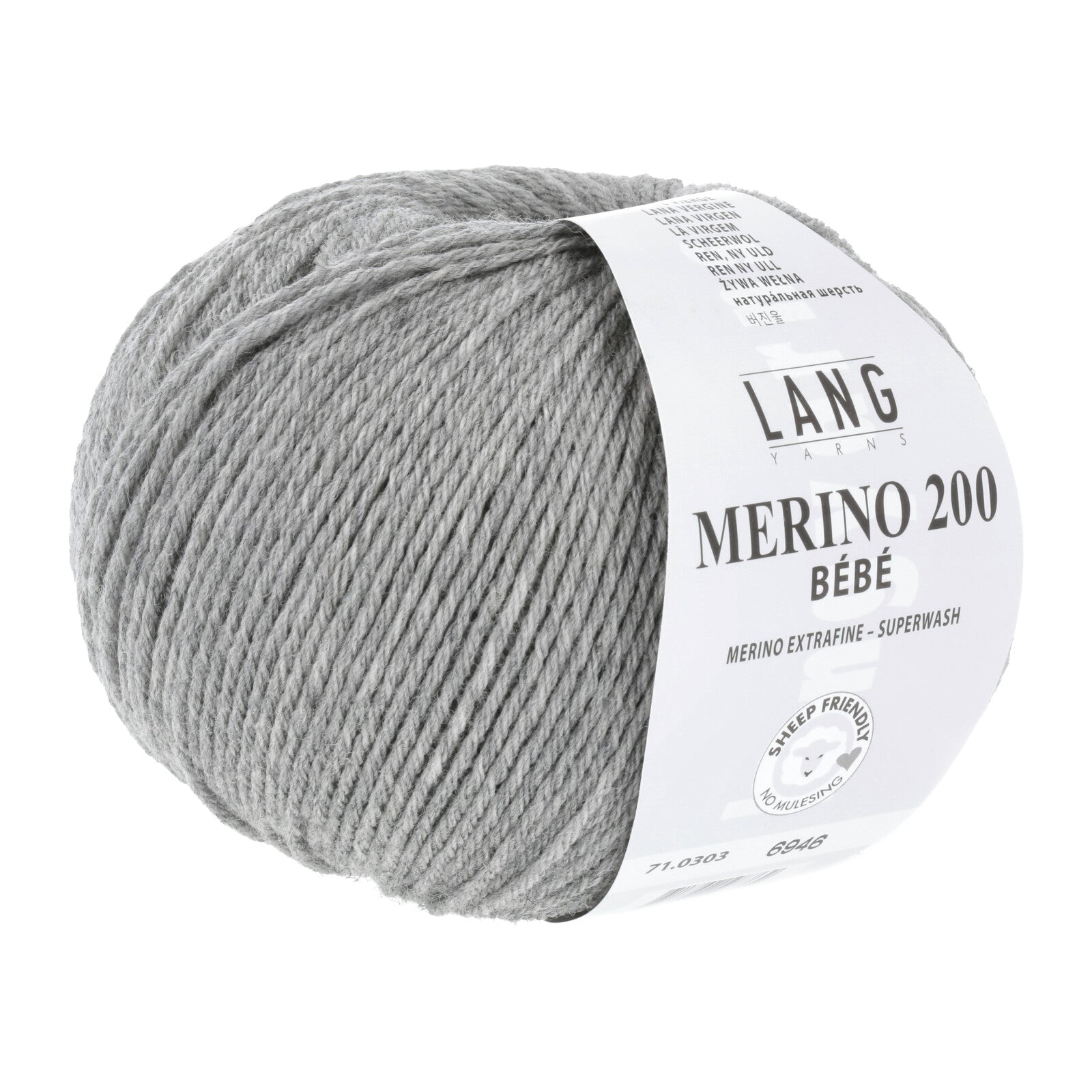 Merino 200 Bébé Lang Yarns – 100% Laine mérinos superwash