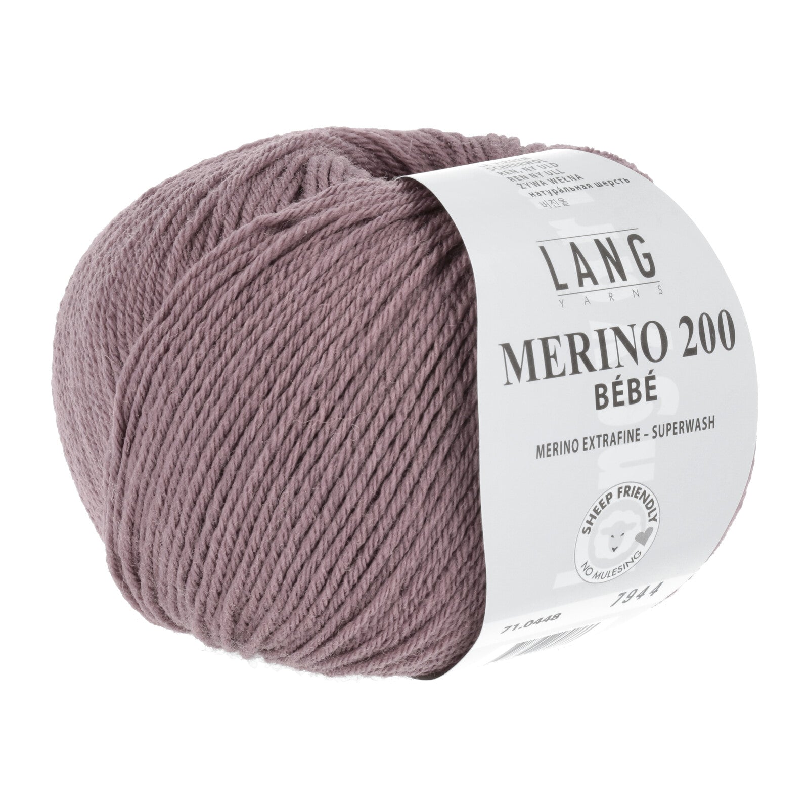 Merino 200 Bébé Lang Yarns – 100% Laine mérinos superwash
