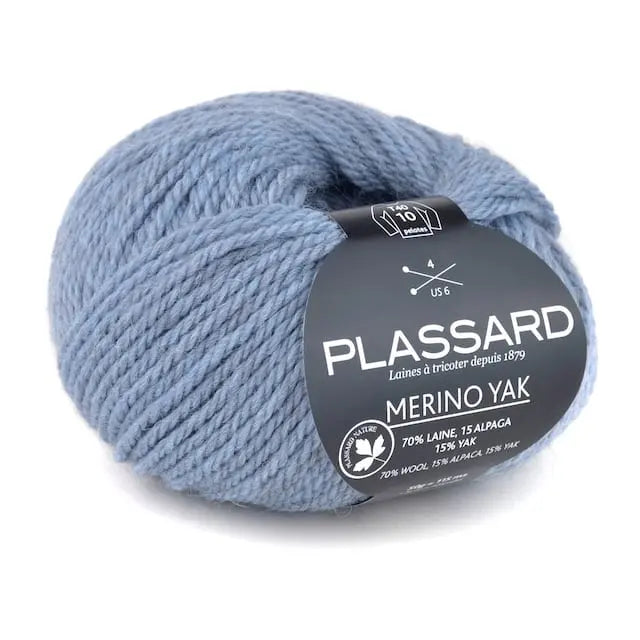 Merino Yak – Fil 100% naturel 70% laine mérinos, 15% alpaga, 15% yak