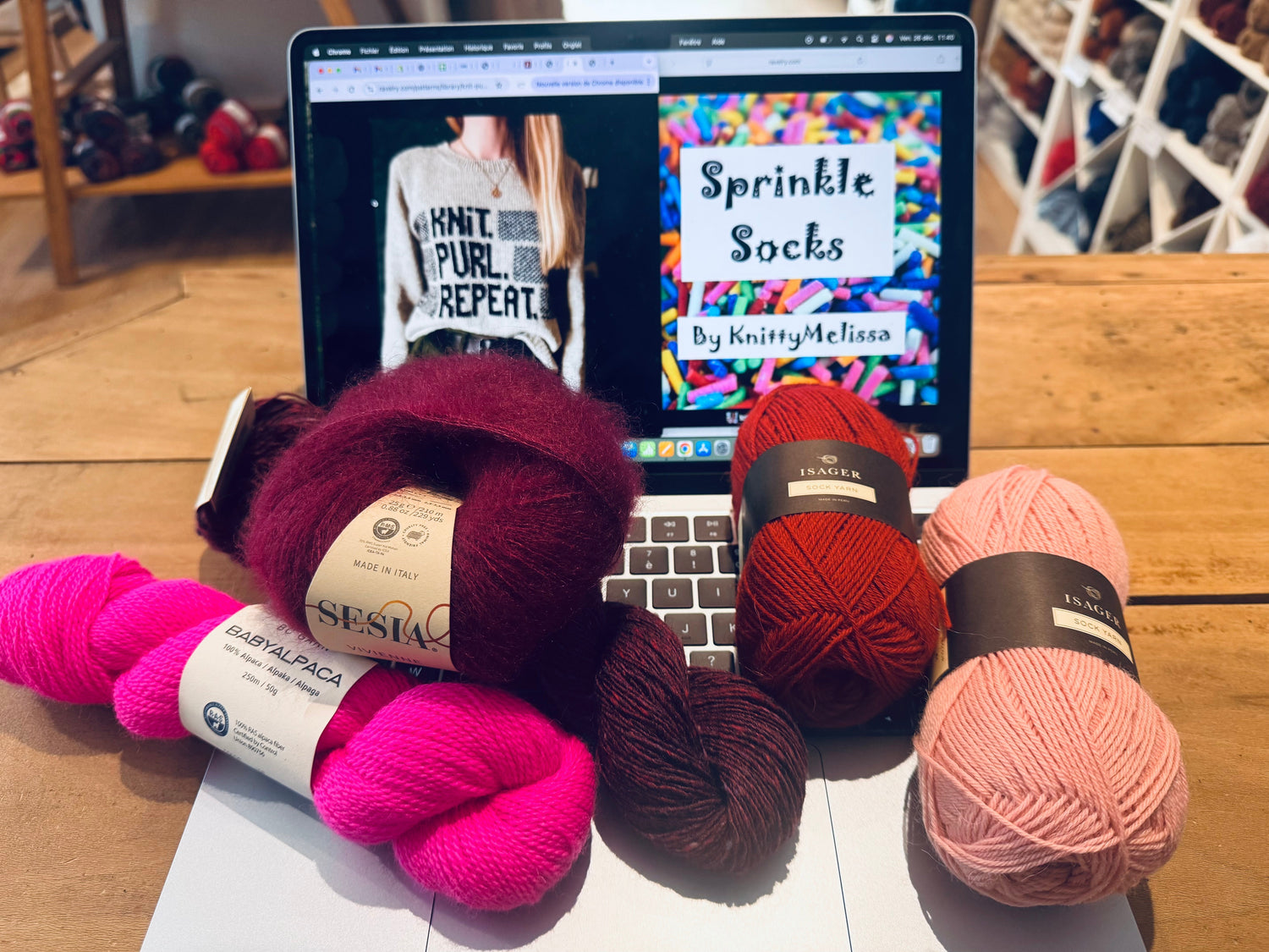 Le cast-on du 1er janvier : une tradition tricot pour bien commencer l’année