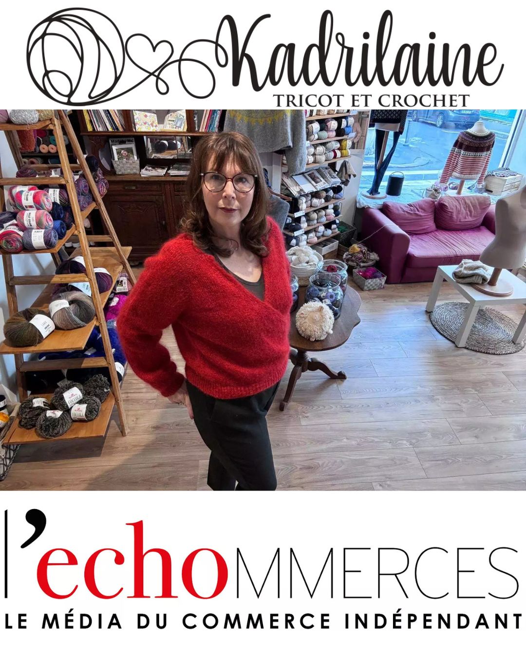 Kadrilaine dans la presse : un bel article dans L’Echommerces