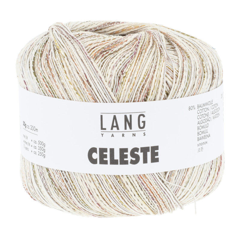 Celeste – Fil lumineux en coton et polyester