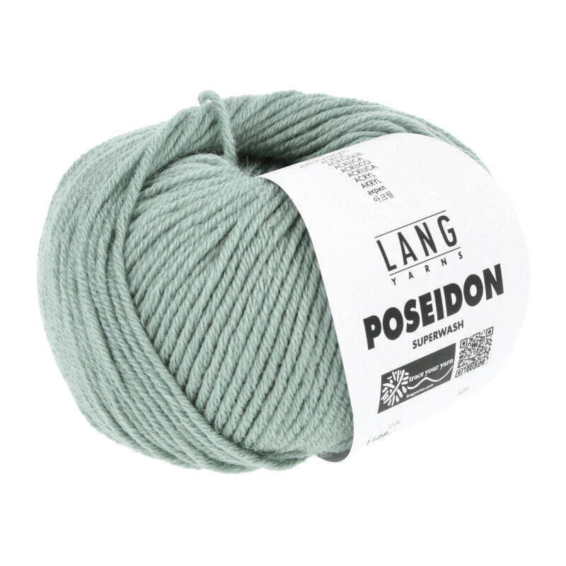 Poseidon Lang Yarns fil laine superwash solide et polyvalent