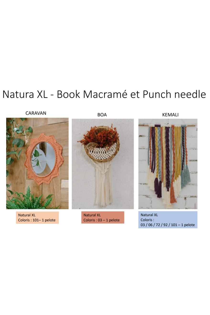 BOOK ACCESSOIRES 6 PROJETS MACRAMÉ ET PUNCH NEEDLE