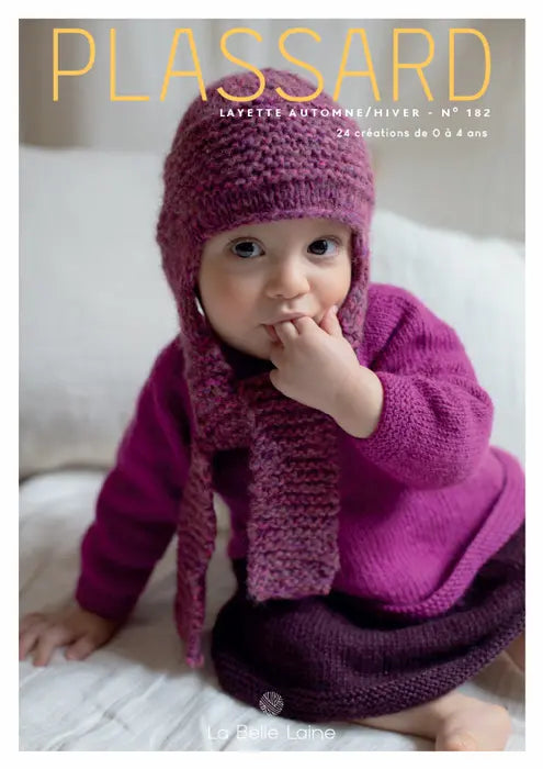 Catalogue Plassard - Layette Automne Hiver n°182 - LA BELLE LAINE