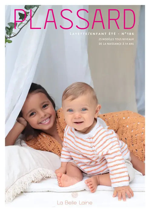 Catalogue Plassard - Layette Printemps / Eté n°186 - LA BELLE LAINE