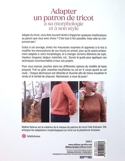 Adapter un patron de tricot de Mylene Delarue alias Folie Ordinaire