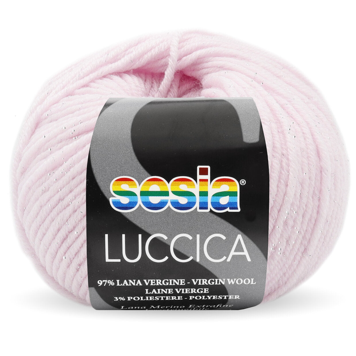 Luccica – Mérinos extrafine légèrement pailleté