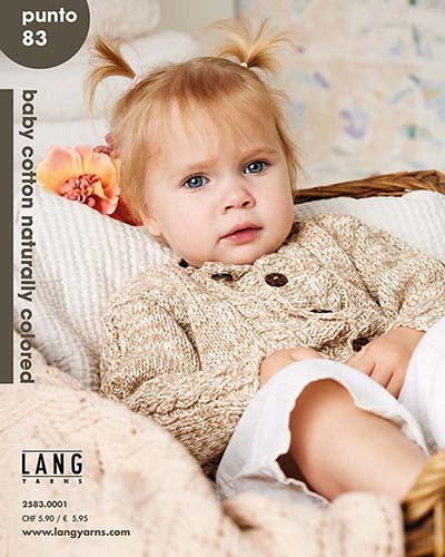 Catalogue Lang Yarns – Punto 83 : modèles layette tendance