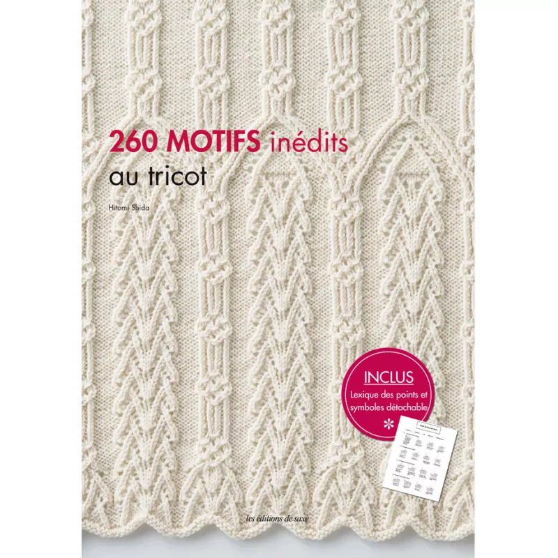 260 Motifs inédits au tricot