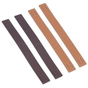 Paire de poignées de panier en cuir PU – Finitions élégantes pour sacs et paniers