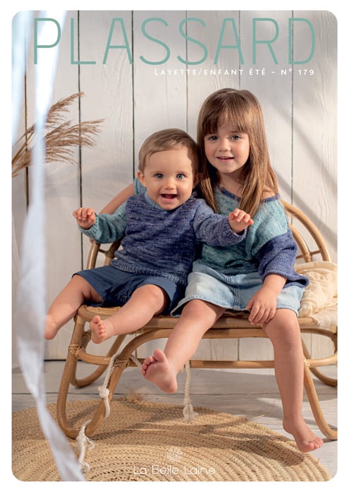 Catalogue Plassard - Layette / Enfant  ETE n° 179 - LA BELLE LAINE