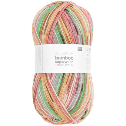Socks Bamboo Rainbow – Fil à chaussettes doux et coloré