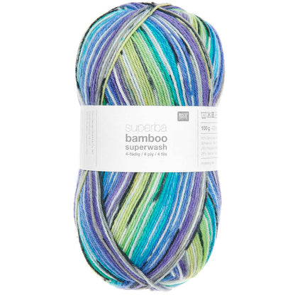 Socks Bamboo Rainbow – Fil à chaussettes doux et coloré