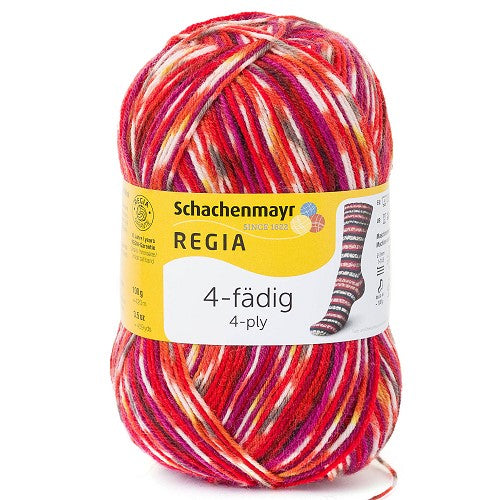 Regia Multicolor 100g – Fil à chaussettes coloré et résistant