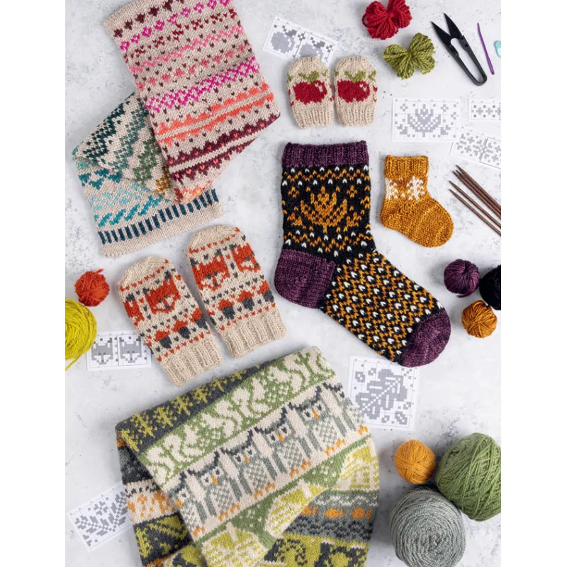 Le Répertoire des Motifs Doodles – Guide créatif de jacquard au tricot