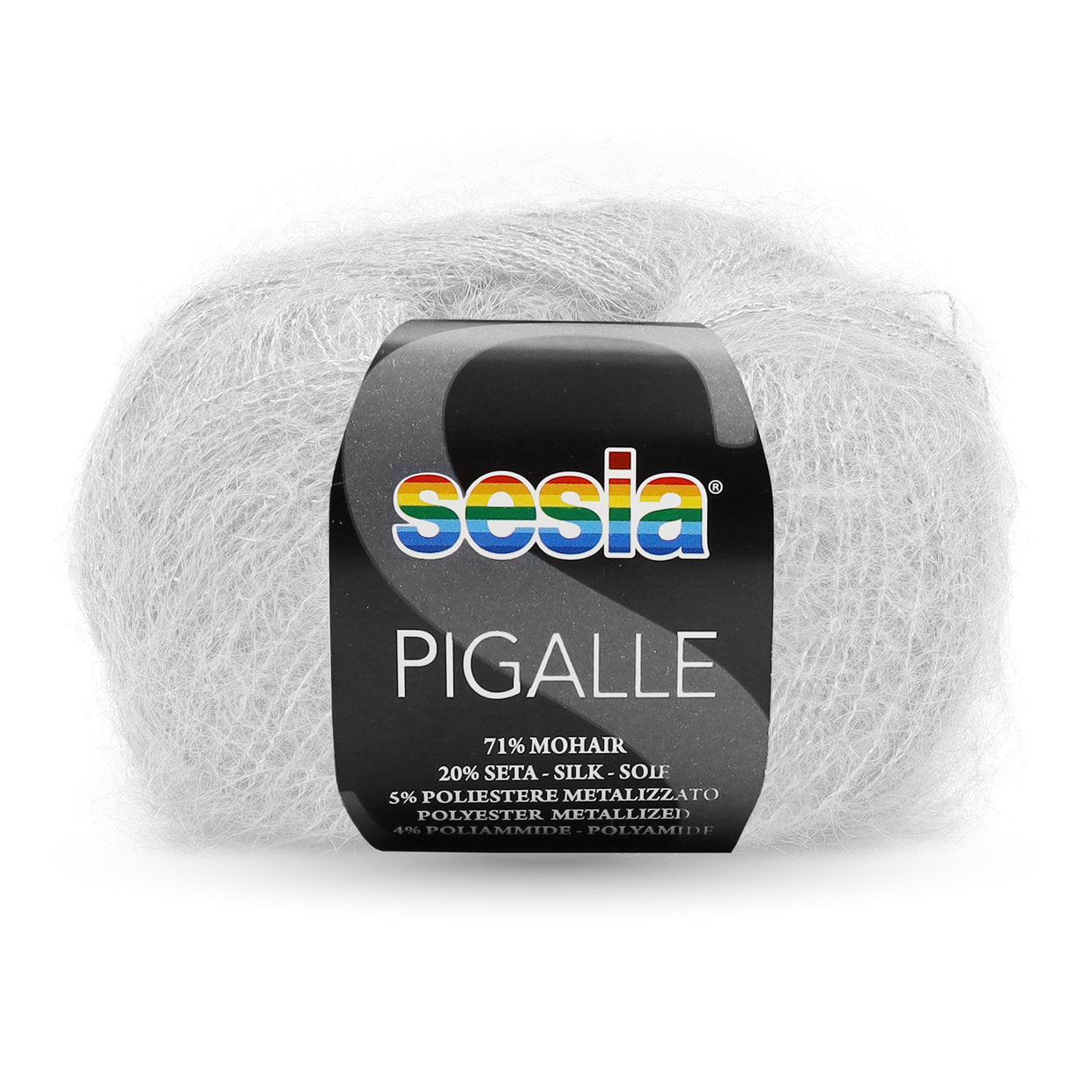 Pigalle – Mohair, soie scintillant