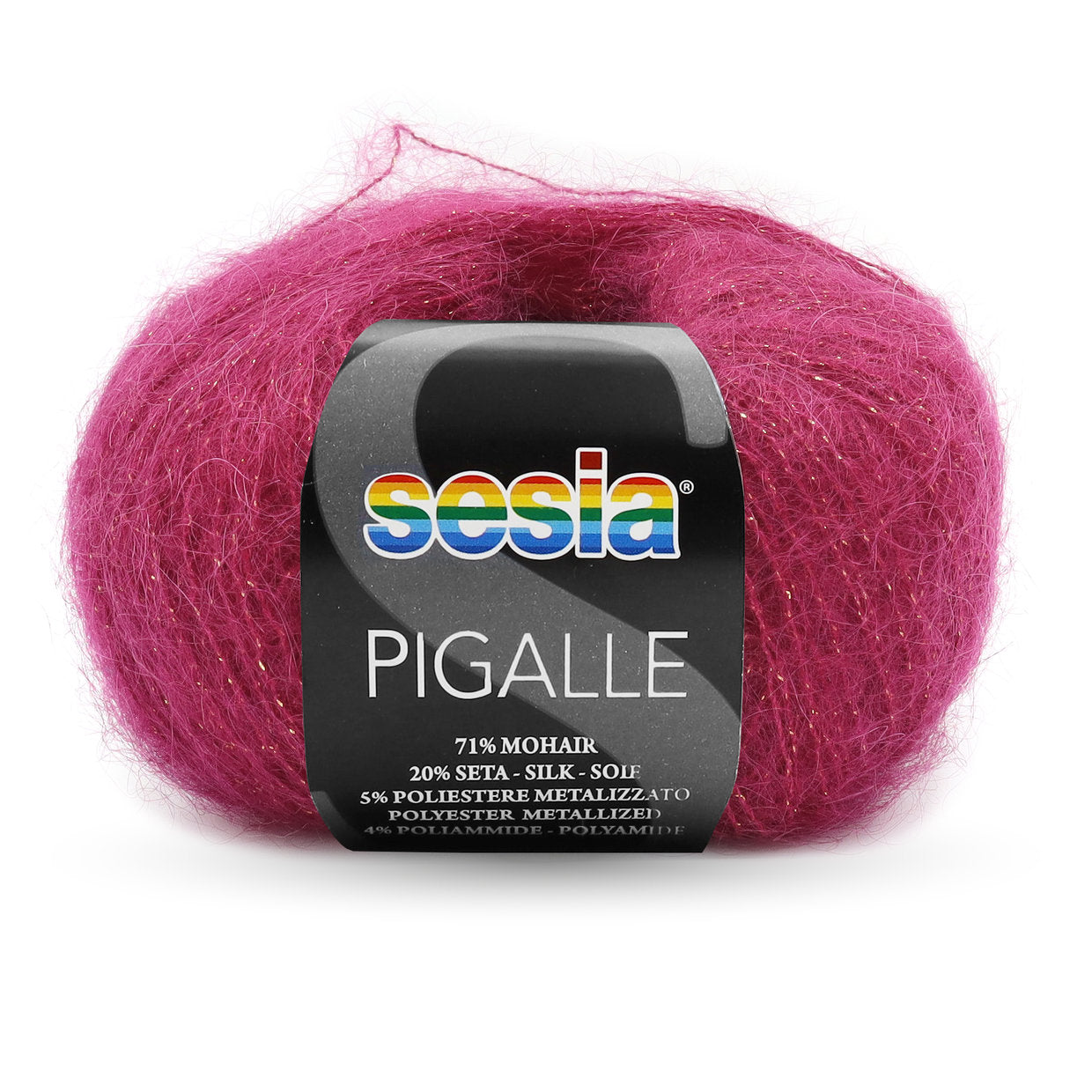 Pigalle – Mohair, soie scintillant