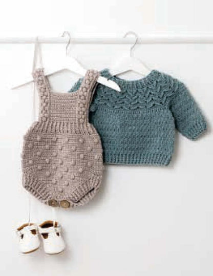 LA GARDE-ROBE DE MON BEBE AU CROCHET - 20 MODELES - 0 A 4 ANS