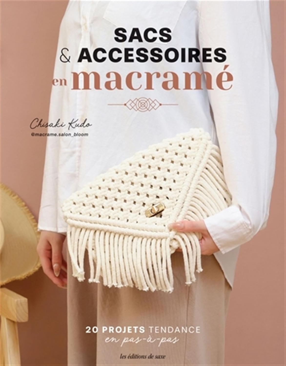 20 sacs &amp; accessoires en macramé