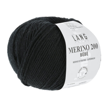 Merino 200 Bébé Lang Yarns –   100% Laine mérinos superwash