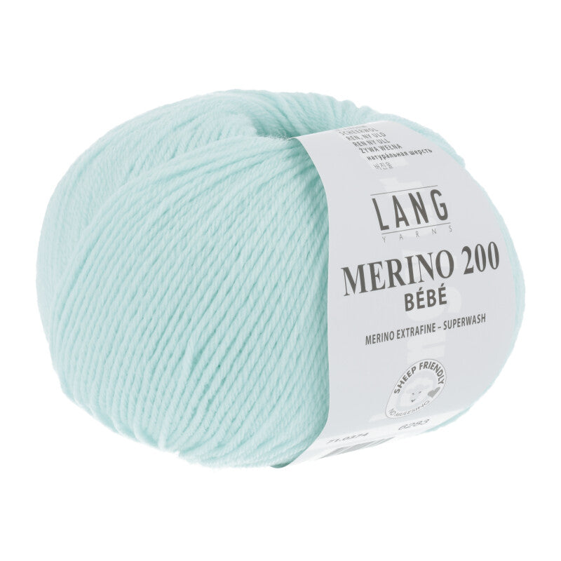 Merino 200 Bébé Lang Yarns –   100% Laine mérinos superwash