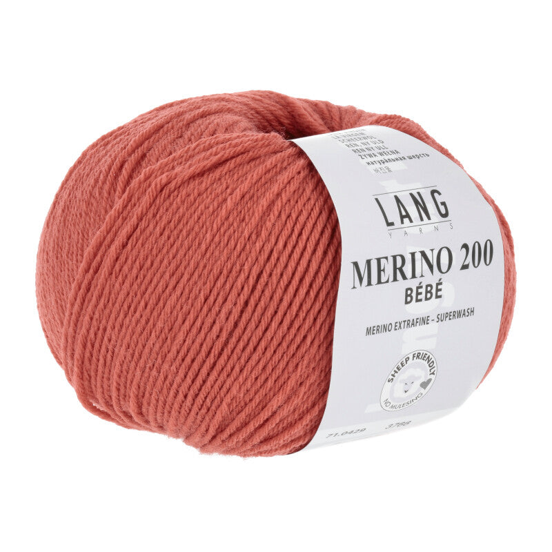 Merino 200 Bébé Lang Yarns –   100% Laine mérinos superwash