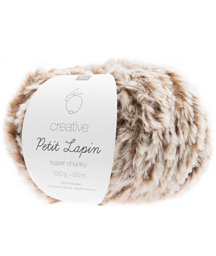 Petit Lapin - Laine fourrure - Super Chunky