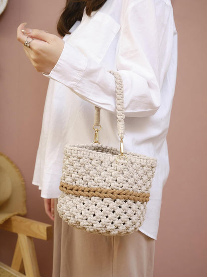 20 sacs &amp; accessoires en macramé