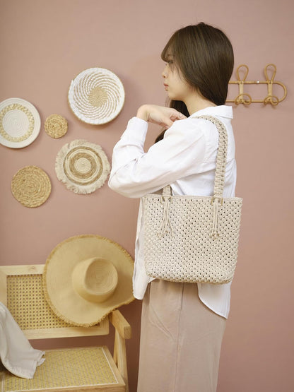 20 sacs &amp; accessoires en macramé