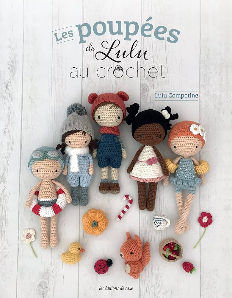 LES POUPEES DE LULU AU CROCHET - Lulu Compotine