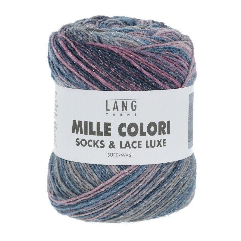 Mille Colori Socks &amp; Lace Luxe – Fil à chaussettes et châles aux mille couleurs