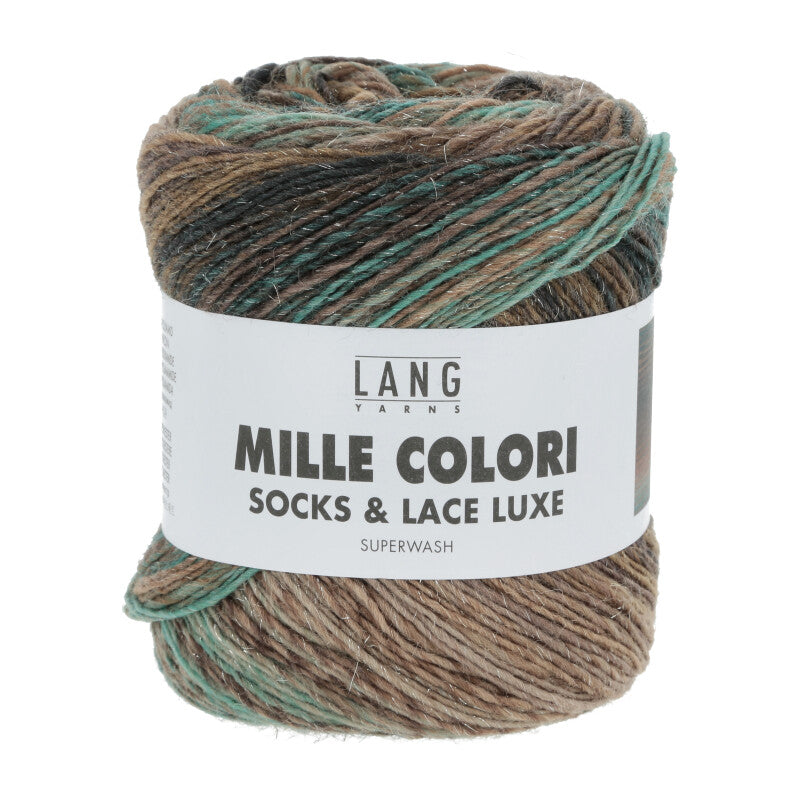 Mille Colori Socks &amp; Lace Luxe – Fil à chaussettes et châles aux mille couleurs