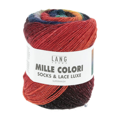 Mille Colori Socks &amp; Lace Luxe – Fil à chaussettes et châles aux mille couleurs