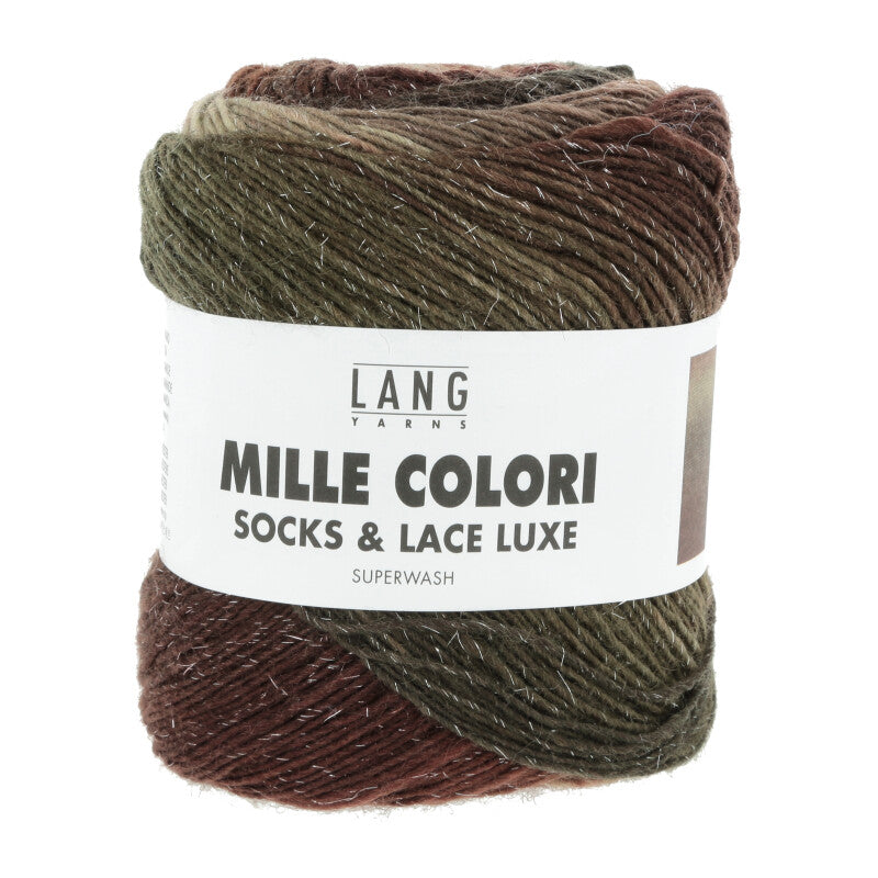 Mille Colori Socks &amp; Lace Luxe – Fil à chaussettes et châles aux mille couleurs