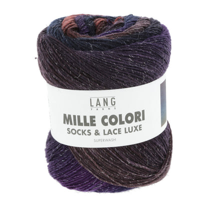 Mille Colori Socks &amp; Lace Luxe – Fil à chaussettes et châles aux mille couleurs