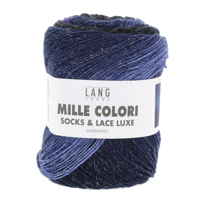 Mille Colori Socks &amp; Lace Luxe – Fil à chaussettes et châles aux mille couleurs