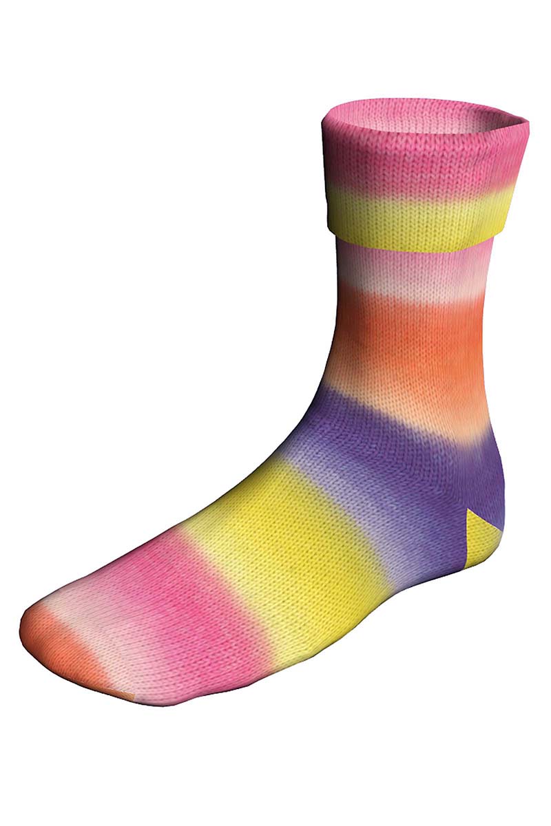 Lang Yarns Super Soxx Color 4-ply – Fil à chaussettes doux et résistant