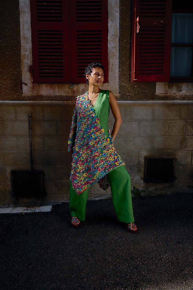 Catalogue Lang Yarns – Punto 82 avec fil Lisboa : douceur et brillance