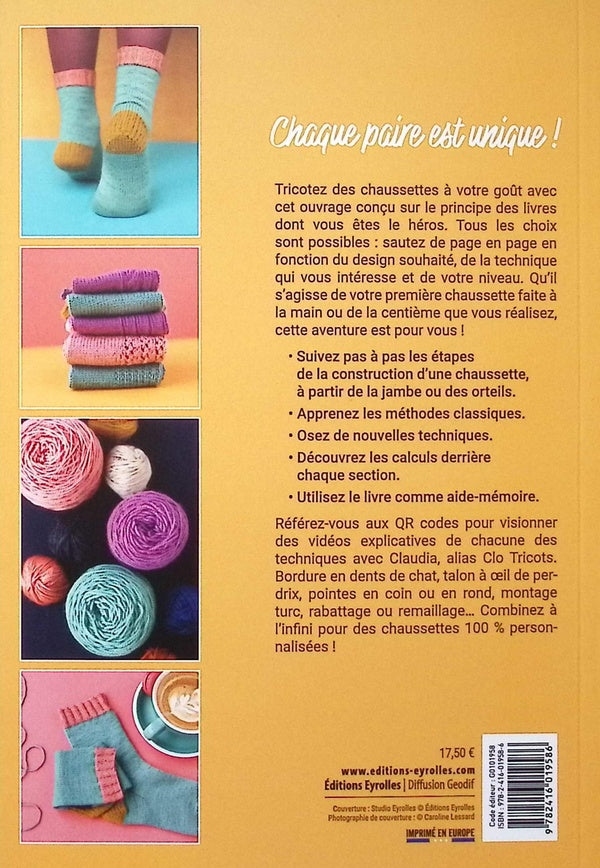Les chaussettes dont vous êtes le héros by Clo Tricots