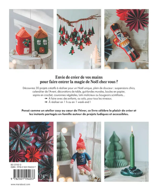 Ma décoration de Noël  – 30 projets créatifs faciles pour un Noël magique et personnalisé