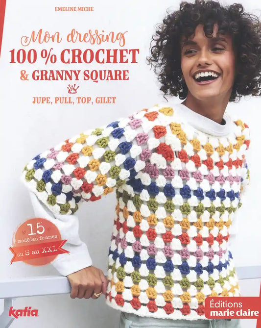 Mon dressing 100% crochet & Granny square