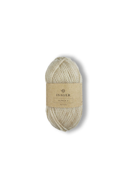 Isager Alpaca 3 – Fil chaînette en alpaga et laine