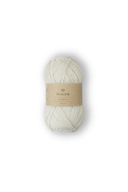Isager Alpaca 3 – Fil chaînette en alpaga et laine