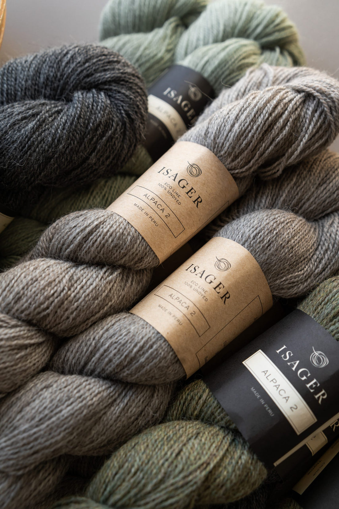 Isager Alpaca 2 – Fil léger et légèrement vaporeux