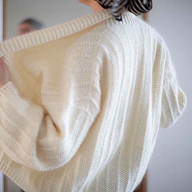 Kit de tricot Villa Wrap - Anne Ventzel