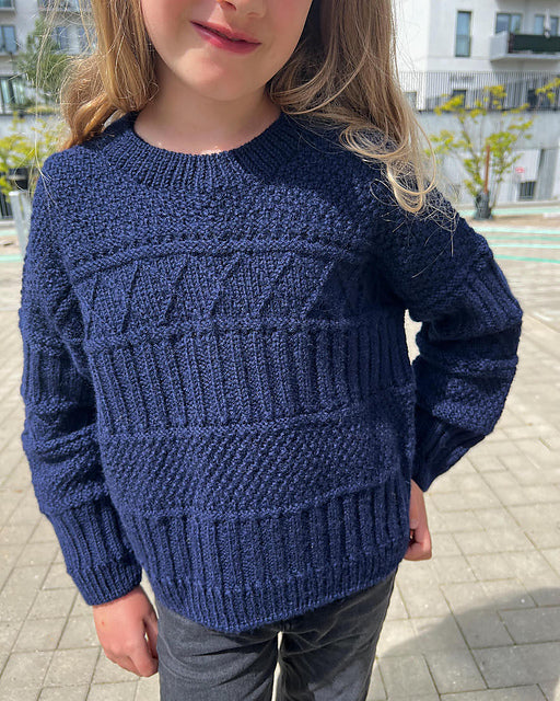 Kit de tricot Ingrid Sweater Junior - PetiteKnit