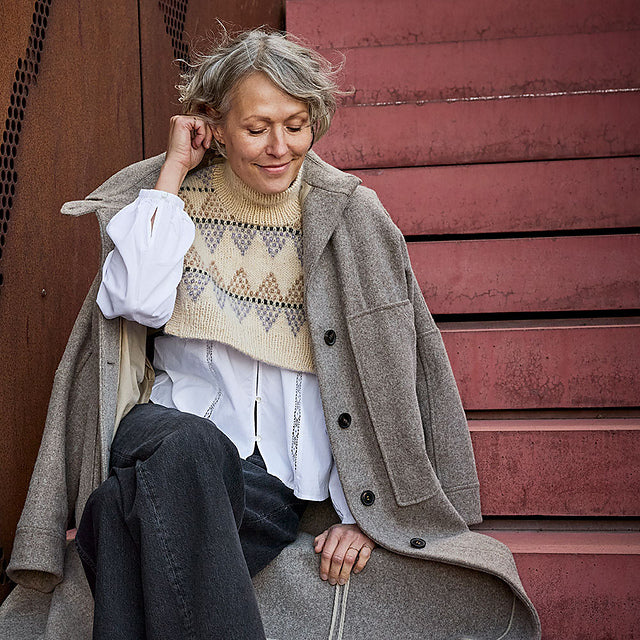 Kit de tricot Beth Warmer Anne Ventzel