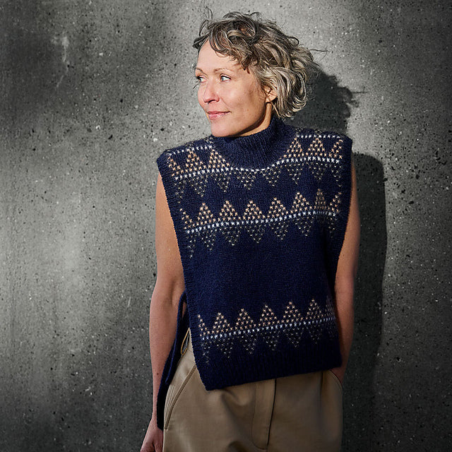 Kit de tricot Beth Warmer Anne Ventzel