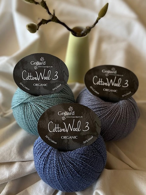 CottonWool 3 Organic – Fil doux en laine mérinos et coton biologique